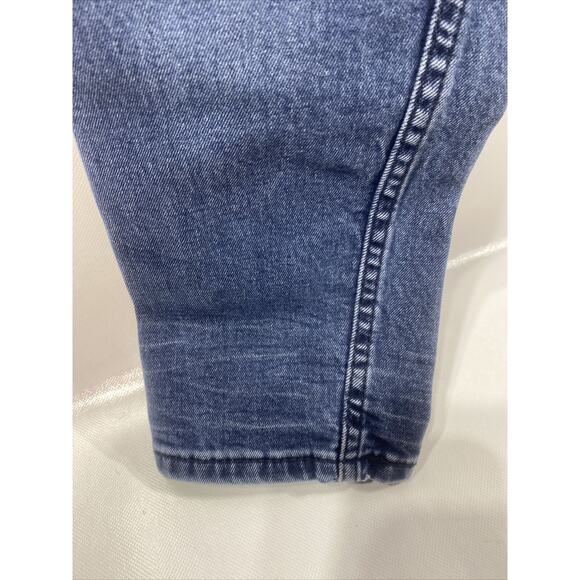 Levi's 512 Slim Tapered Leg Distressed Denim Blue Jeans Men's Size 28x30 - Picture 10 of 10